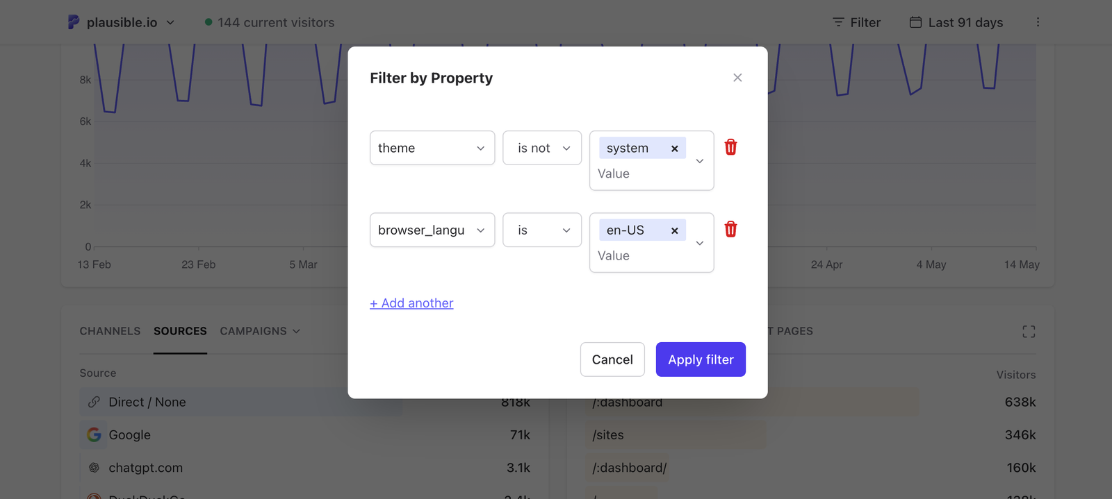 Custom Property Filter